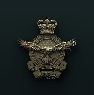 ROYAL AUSTRALIAN AIR FORCE 3D STL 3DWave